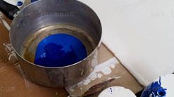 Studio preparation for new artworks…